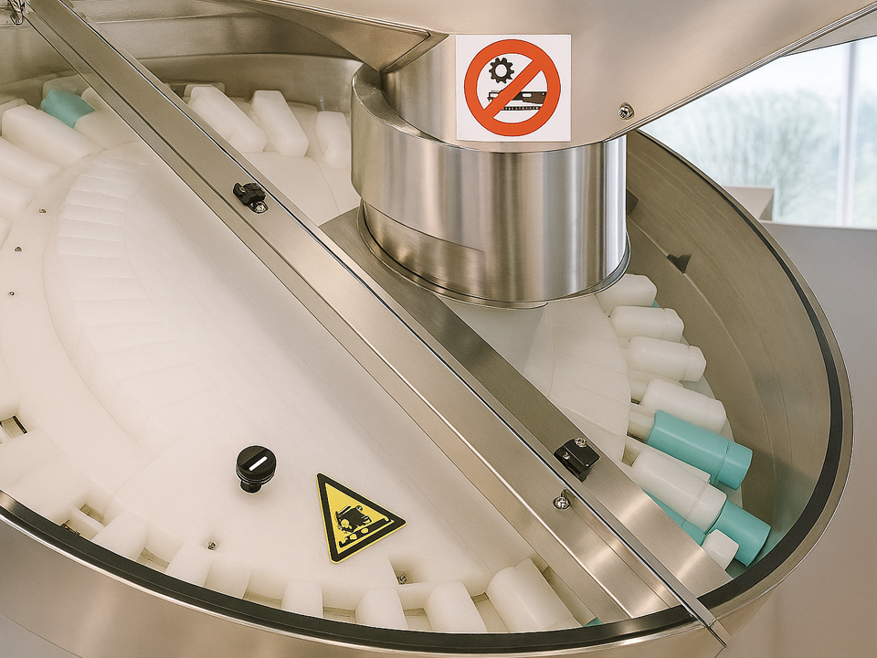 Distributeurs rotatifs pour pièces en plastique